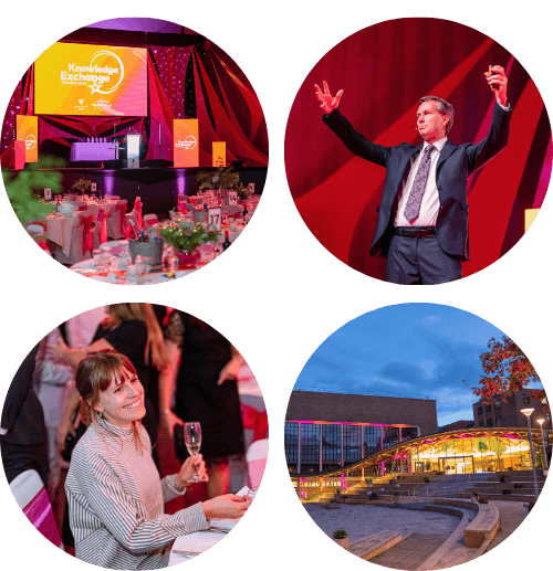 Photos from the 2024 Knowledge Exchange Awards